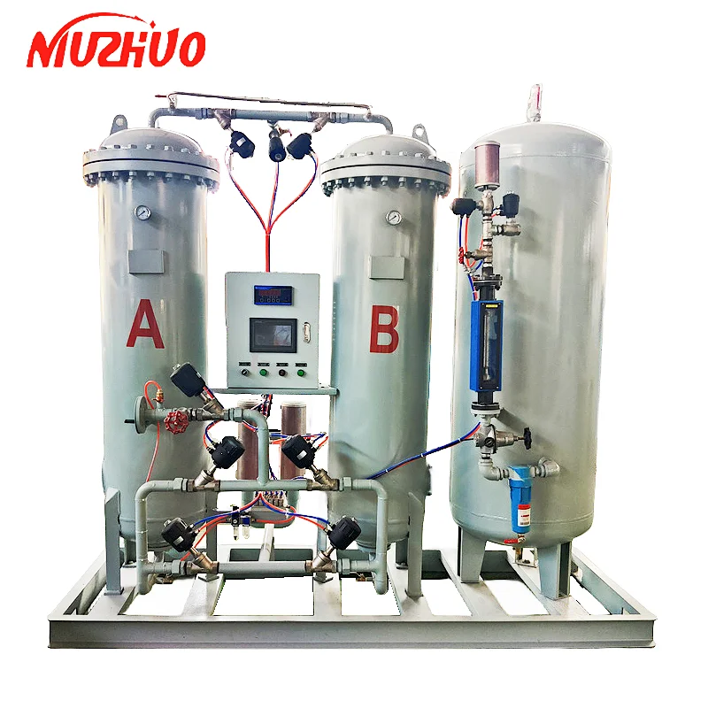 NUZHUO Skid-Mounted Nitrogen Gas Generator Movable Nitrogen Gas Production Plant With PSA Technology