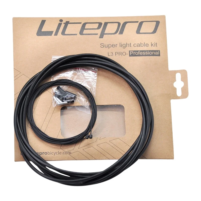 Litepro L3 Upgrade Bike Brake Cable Sets Line Pipe Hose Tube Set Folding Bike Transmission Shift Set Cable Variable Speed