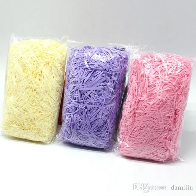 
Crinkle cut paper shred filler for Party gift wrapping Box filling 