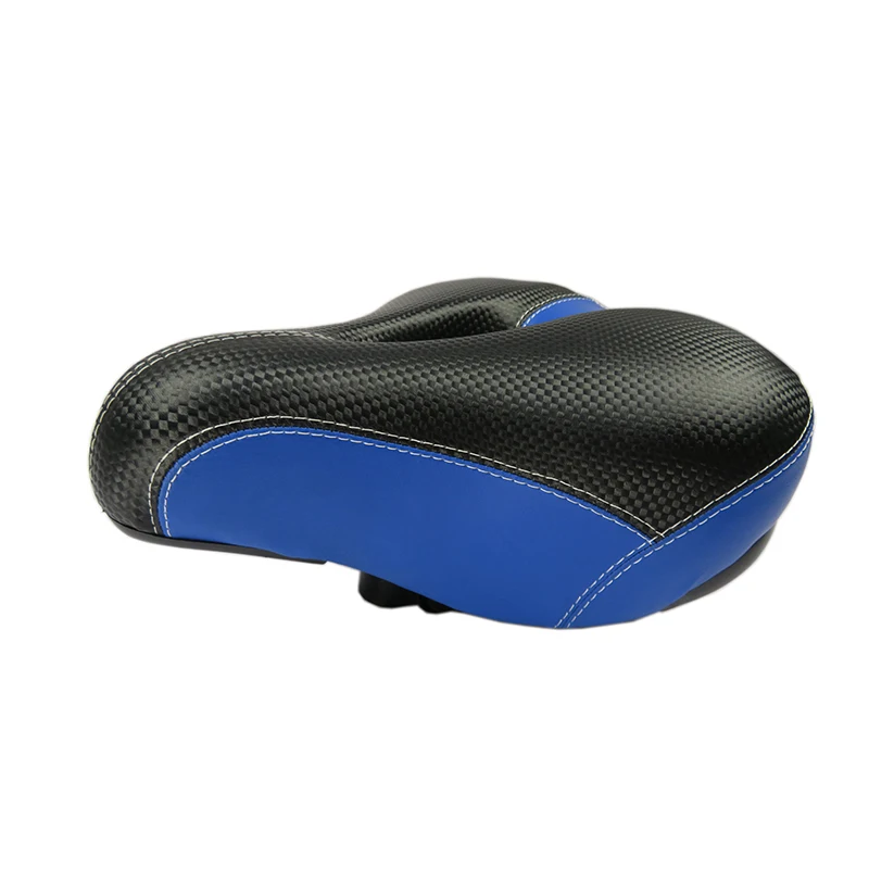 pu knitting style saddles for road bike wholesale soft factory bike seat