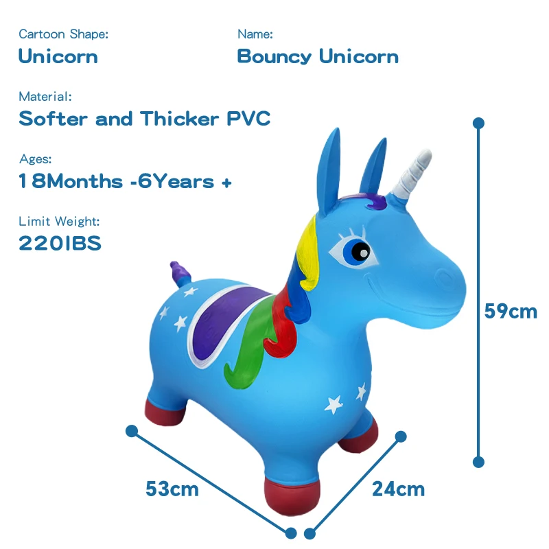 High Quality Phthalate Free PVC Soft Play Outdoor Indoor Exercise Toy Bouncy Animal Hopper Bouncy Elephant For Kids