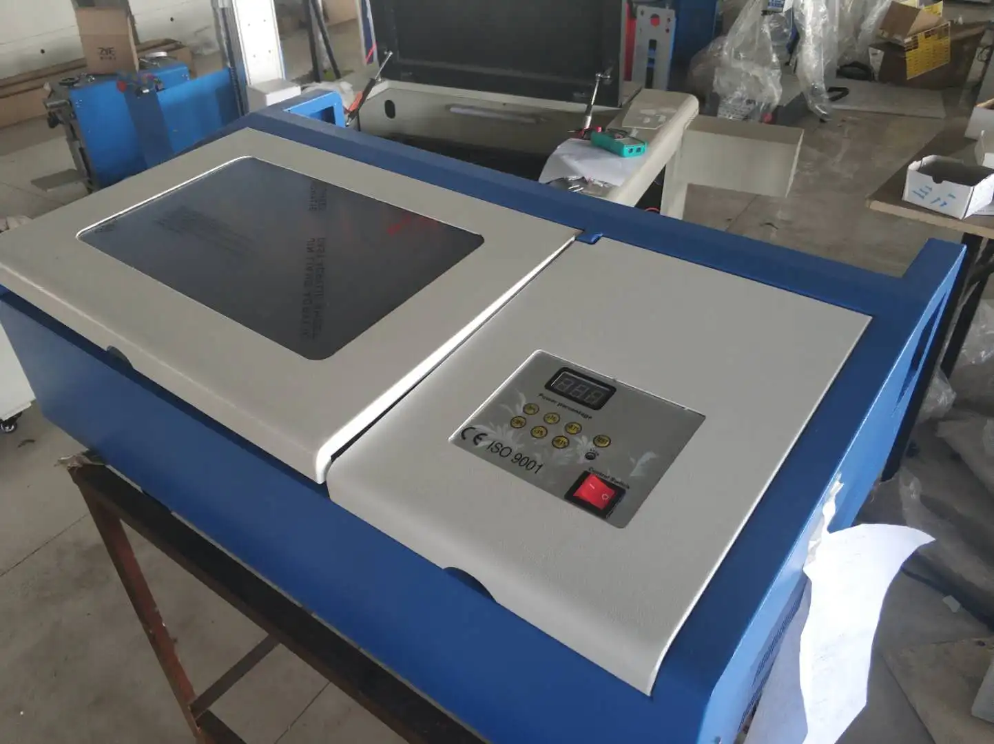 320 Small type 300*200mm co2 laser engraving machine for stamp engraving and making
