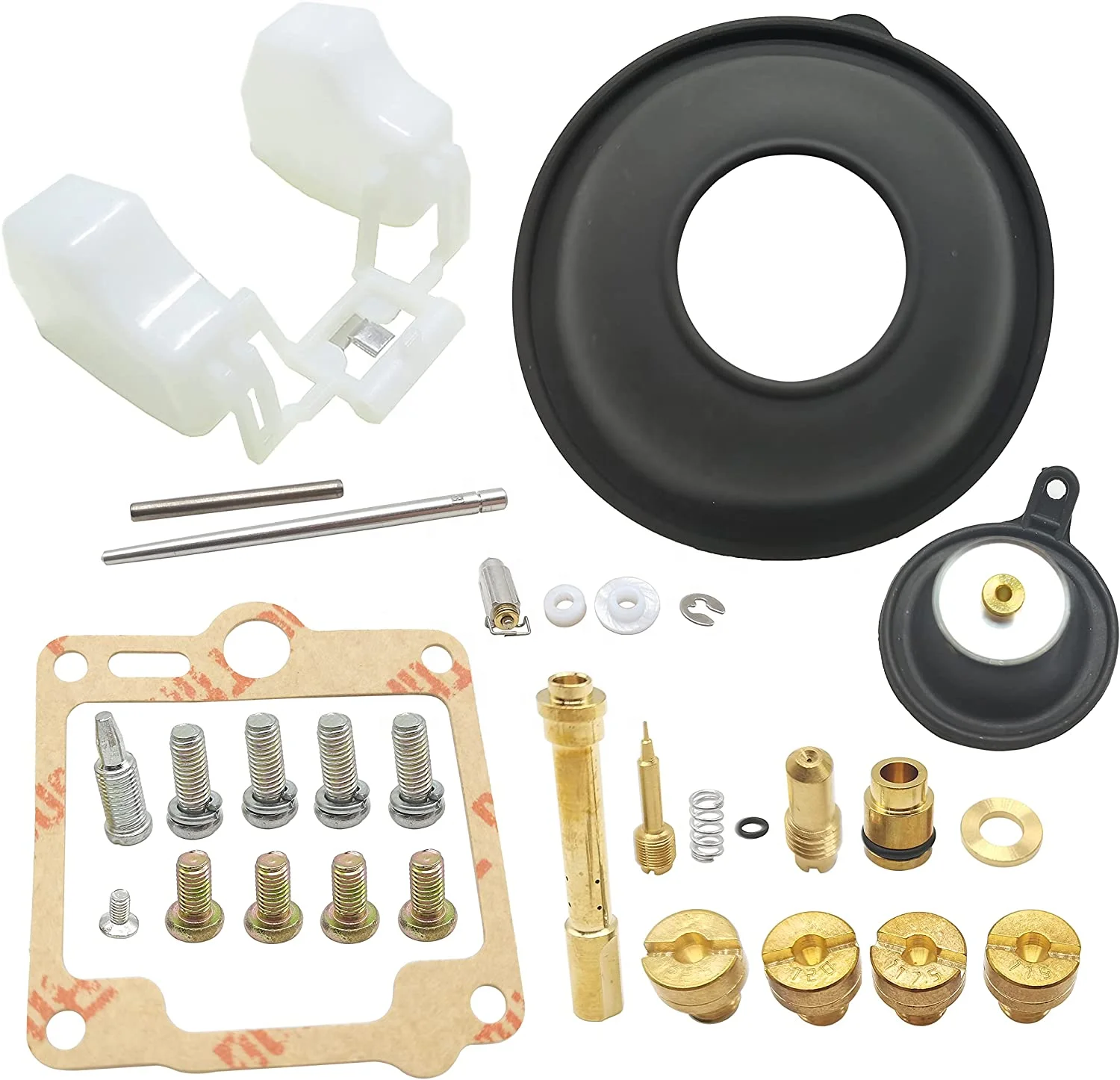 Carburetor Rrepair Kit Plunger Diaphragm Floating Needle Gasket Arts for Yamaha Virago 1100 XV1100 XV1100S XV750 XV 750 1100 S
