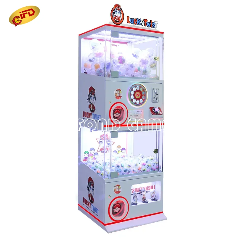 IFD Hot Sale Kids Coin Operated Toys Balls Vending Machine Capsule Toy Snacks Doll Vending Gashapon Game Machine