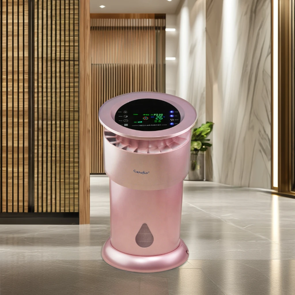 New Product 2024 home air cleaner mini portable smart air purifier for Allergies Pets Hair in Bedroom purificador de aire