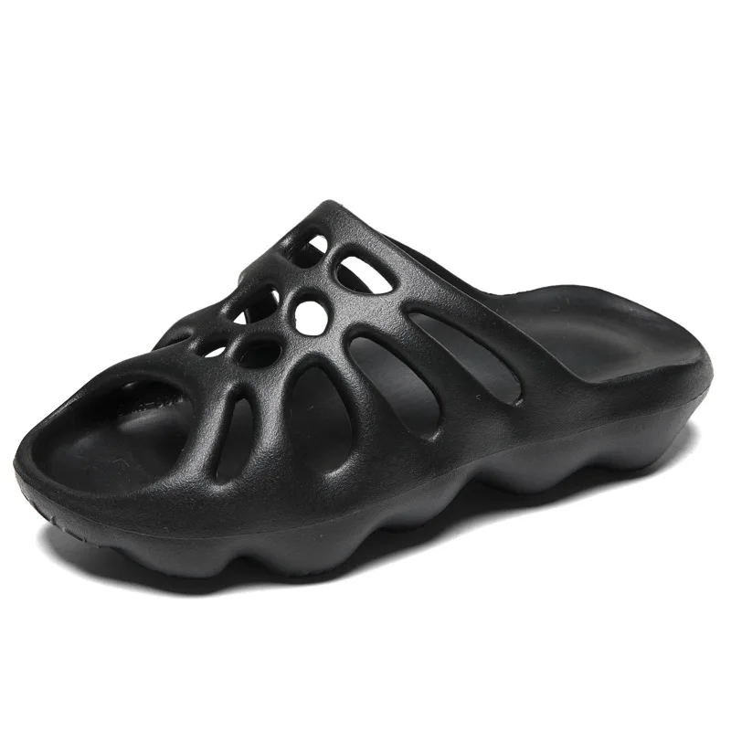  Летние шлепанцы дышащие мужские сандалии модные трендовые пляжные для
