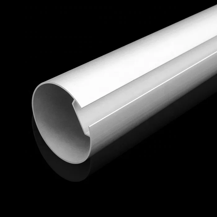 
Aluminium Curtain Rail Profile 0.8mm Thickness 38mm Roller Blind Tube 