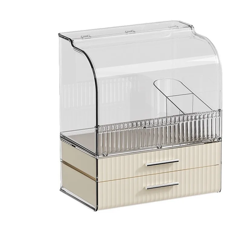 Cosmetic Makeup Organizer Storage Box Conveniently Organizes Your Makeup Products