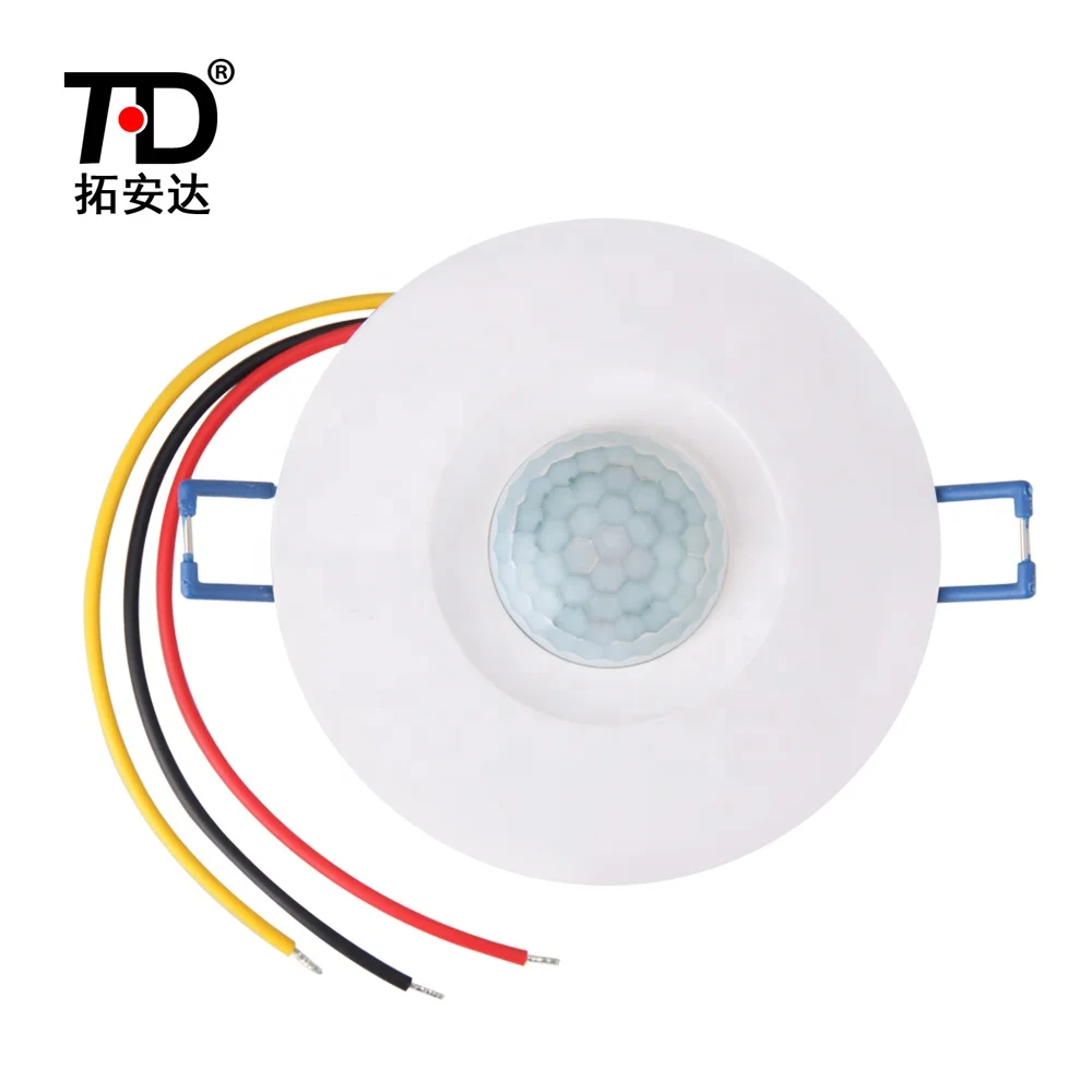 LED motion sensor light AC220V bulb sensor switch PIR switch infrared electric led motion sensor light switch