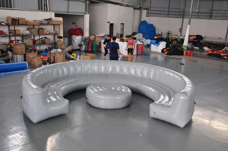 hot sale commercial inflatable sofa with table sofa bed inflatable cheap inflatable sofa with table