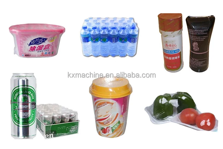 Automatic POF Film Thermal Wrapping Heat Shrink Film Packaging Machine