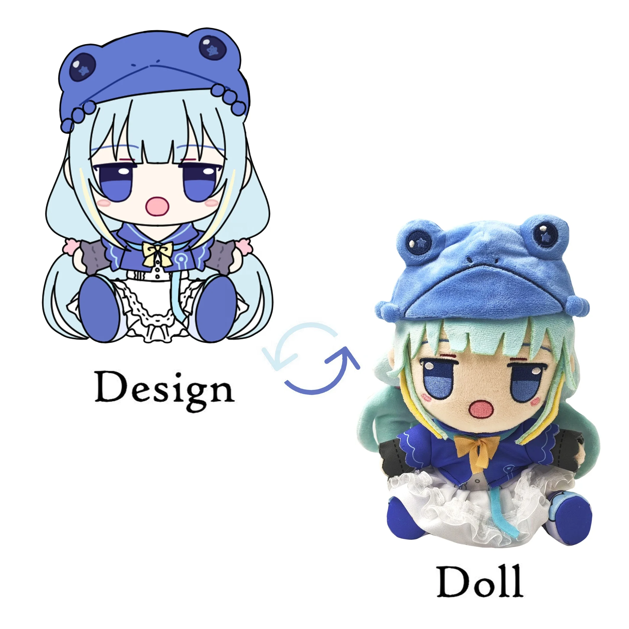 High Quality Professional Make Your Own Custom Soft Character Plush Dolls Custom Plush Figure Toys