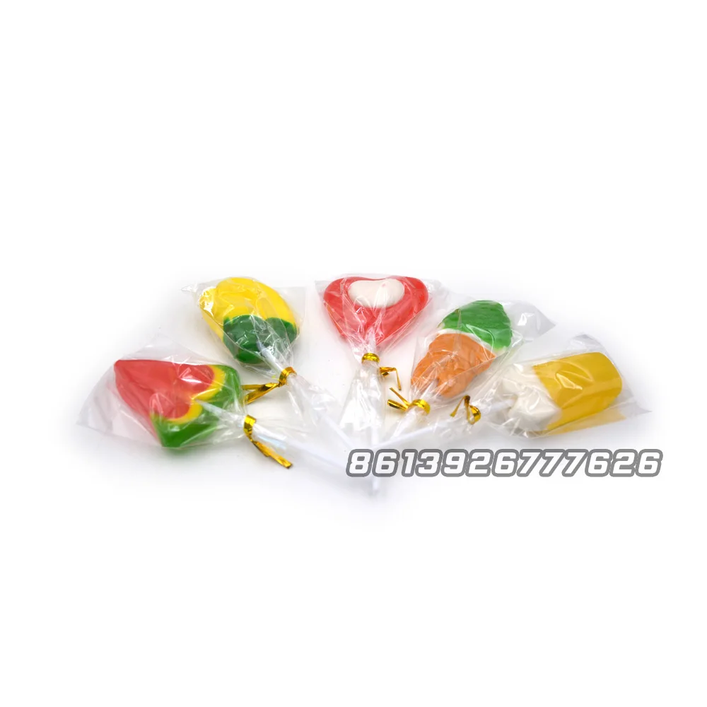 Halal сладкие и вкусные фрукты ароматизированные жесткие конфеты в форме арбуза леденец
