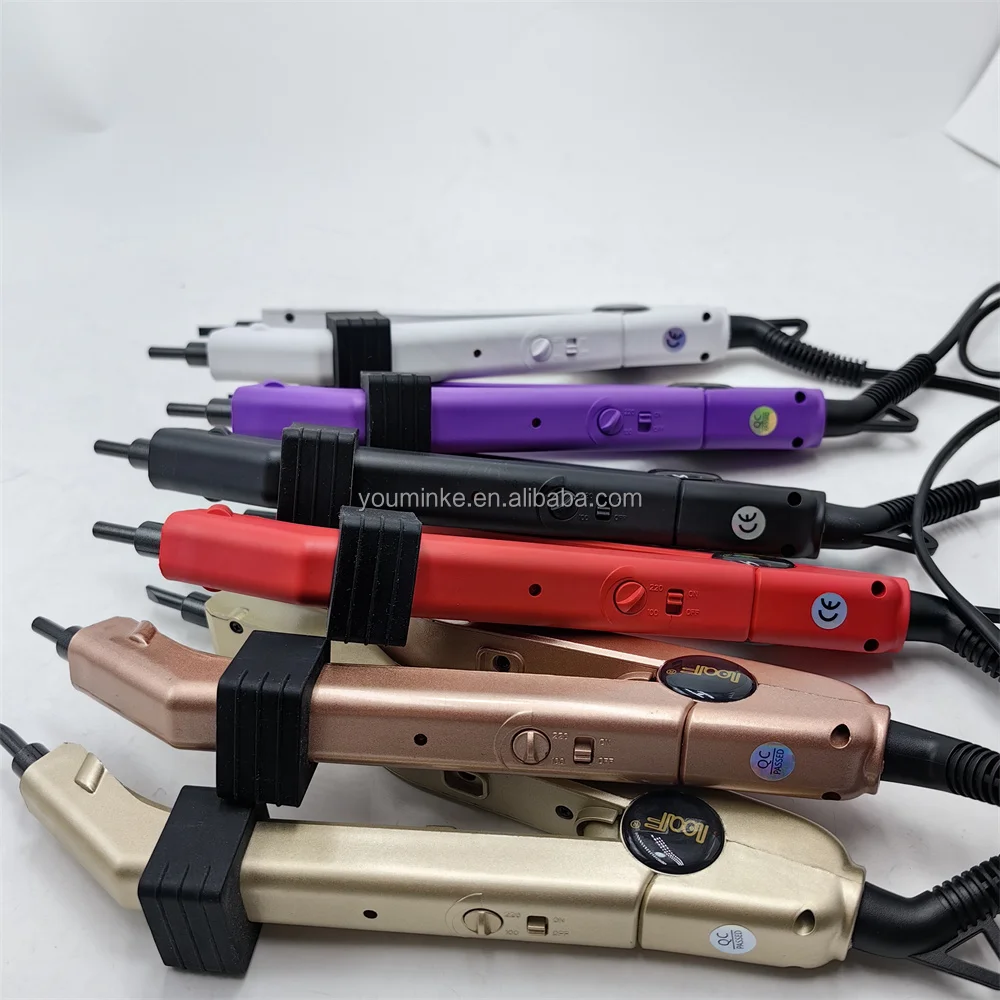 Hair extension iron Fusion Tools flat Tip Hair Connector Iron Keratin Bonding Tools I Tip Extension Hot Fusion Tools