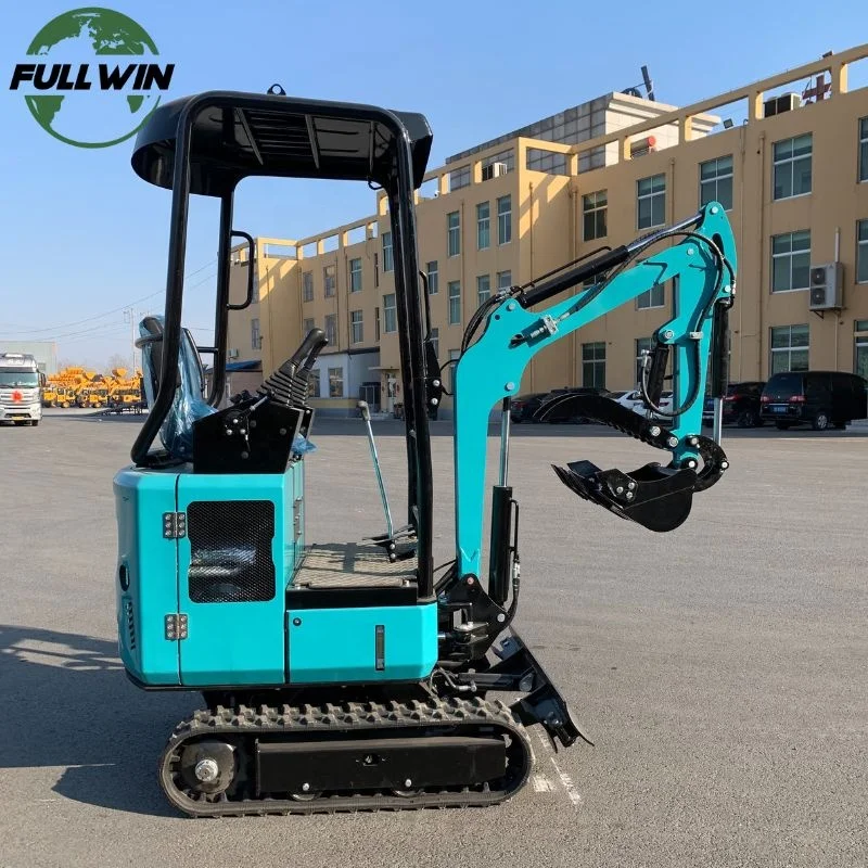 Mini Excavator 1.5Ton 3308lb Minibagger Pilot Controls Small Garden Farm Ranch Greenhouse Swing Boom with EPA EURO5