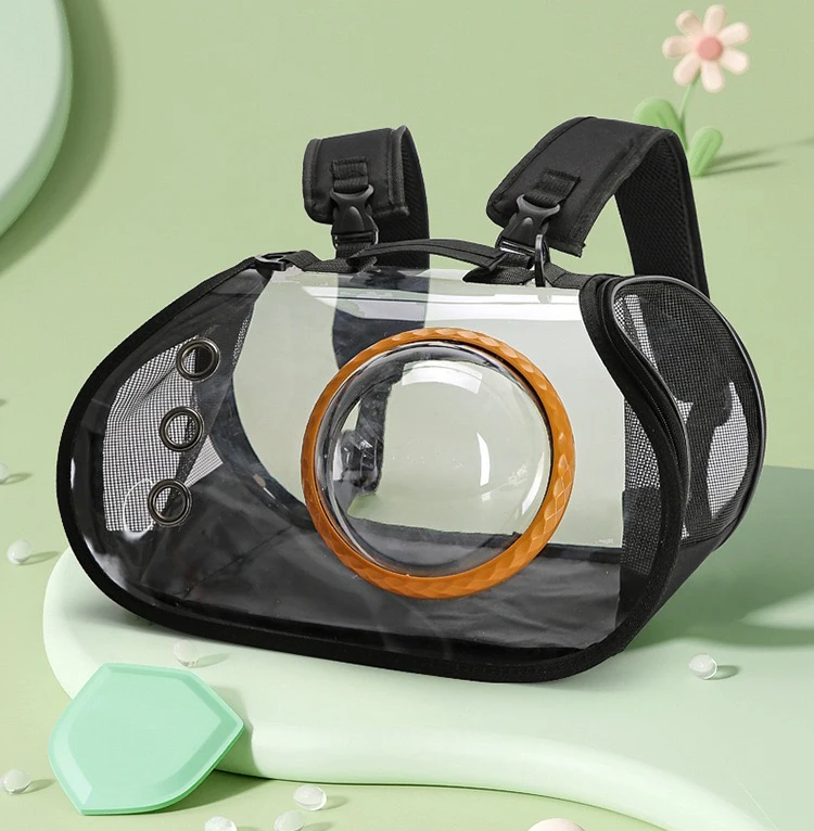 Outdoor Small Animal Go Out Portable Travel Air Case One Shoulder Backpack Diagonal Cat Dog Pet Bag Space Capsule Carrier Box