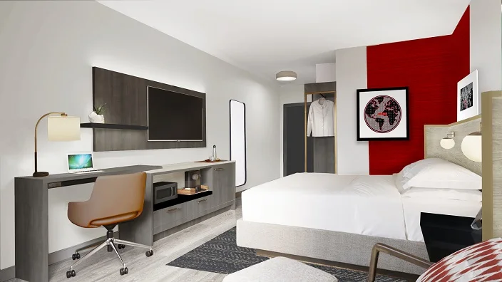 Ramada inn suites Roja by Wyndham Hotel Bedroom Furniture Hotel Room Furniture Suppliers Manufacturer