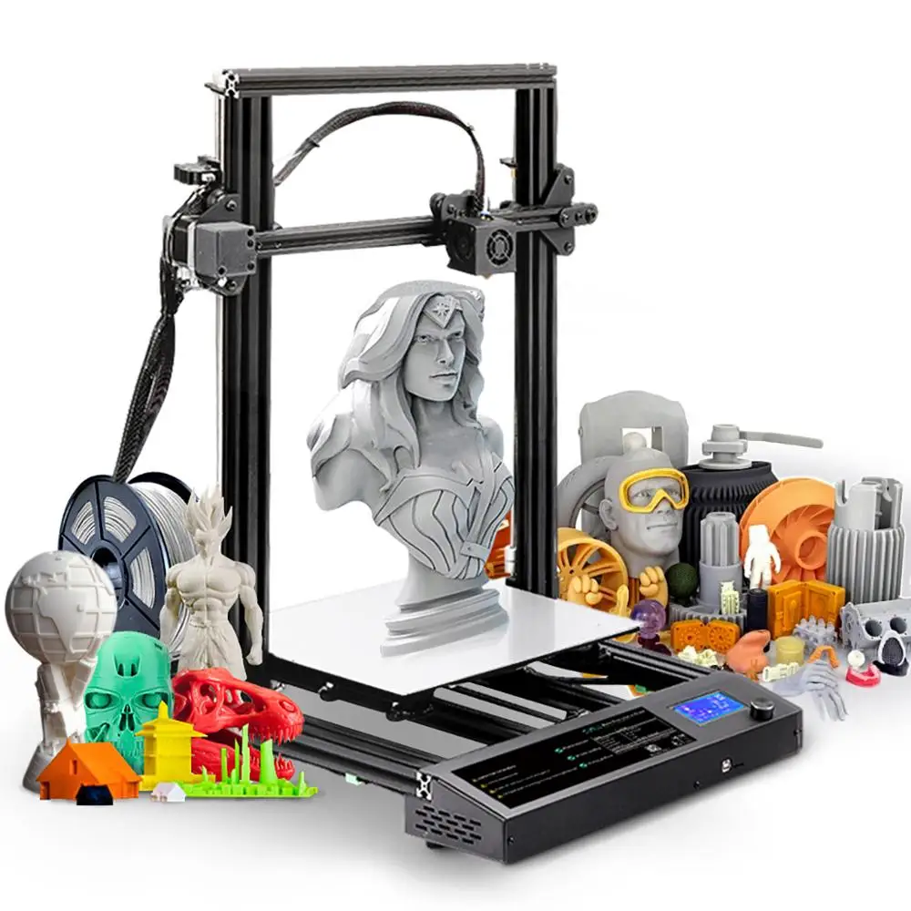  DIY 3D принтер 310x310x400 мм размер печати работает с различными