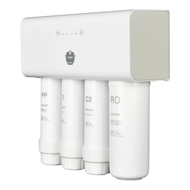 
Домашняя Автоматическая четырехступенчатая система обратного осмоса, столешница, фильтр для воды 