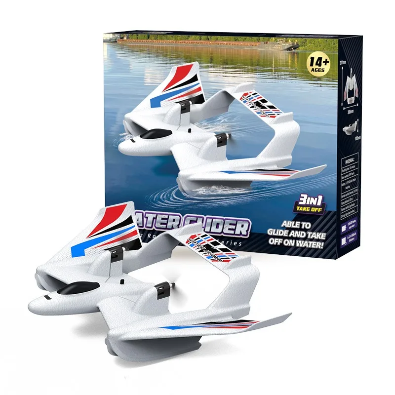3 In 1 Amphibious Flying Remote Control Aircraft 2 Channels Epp Foam Rc Hydroplane Remote Control Toy For Kids