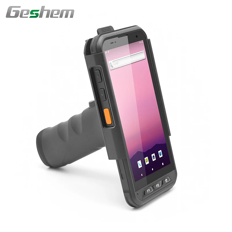 5.7 Inch Portable Handheld Android Rugged Pda 4G GPS Wifi BT Nfc 1D 2D Barcode Scanner Fingerprint Industrial Rugged Pdas