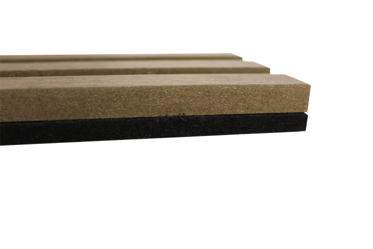 High Quality China Manufacture PET Acoustic Wood Panels  2400*600