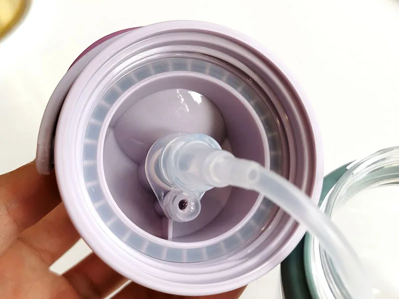 Детская кружка для напитков, портативная пластиковая чашка с ручкой для безопасности детей