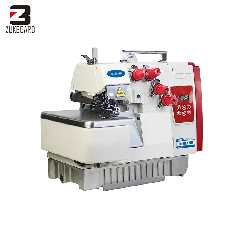 Maquinas de coser industriales double needle four or five thread overlock sewing machine