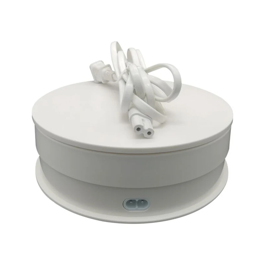 High quality 30cm USB Electric Rotating Turntable Display Stand Video Shooting Props Turntable for Photography