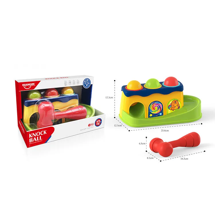 Intelligence Knock Ball Puzzle Educational Musical Baby Knock Game Kid Toy