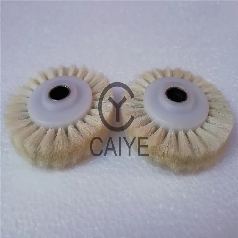 Low price 60x35x8mm Ryobi wool hard brush wheel for Ryobi printing machine