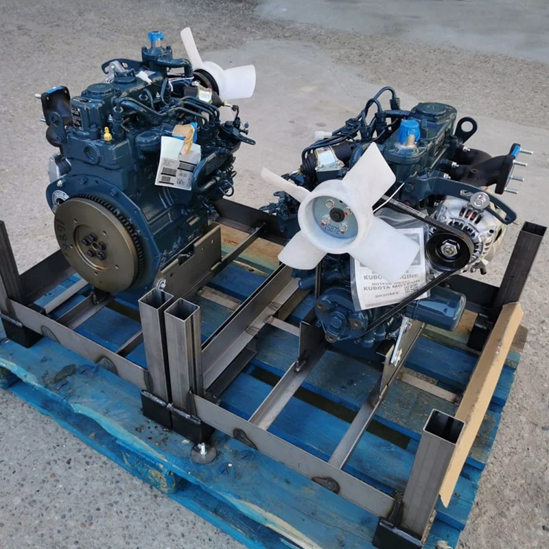 Подлинная Новый б/у kubota D722 полный двигатель Common Rail в 3 цилиндровый дизельный