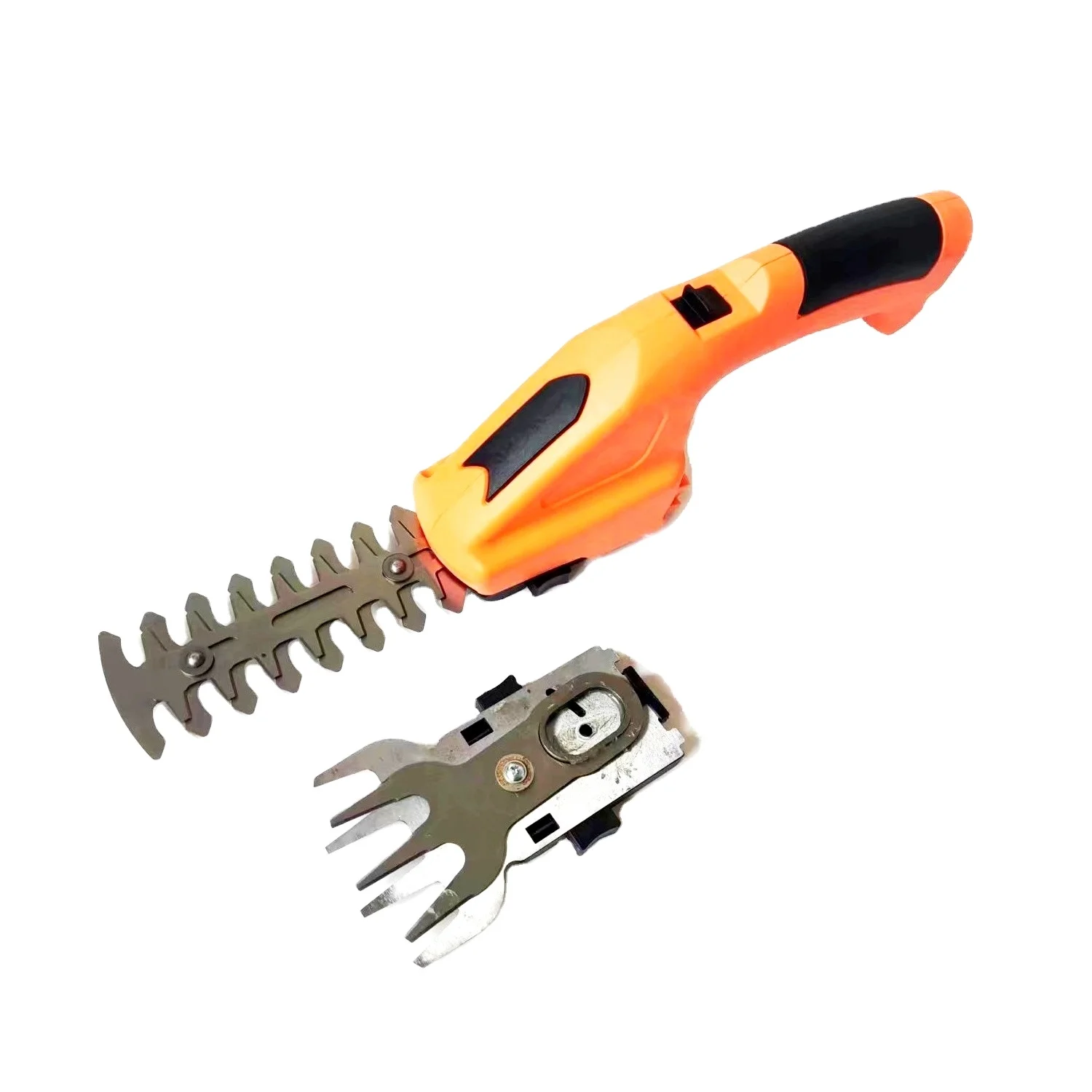 Garden Tools 2 in 1 4V Grass Shrub Shears Dual-purpose Cutting Toothed Scissors Cordless Hedge Trimmer