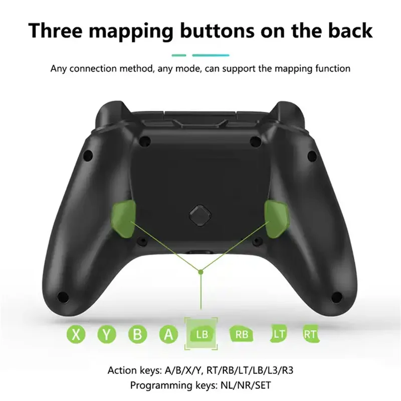 2.4G Wireless Xboxone PS5 Joystick Wireless Gamepad XboxonesXElite XboxSeries Joysticks PC USB Twin Shock Game Controller