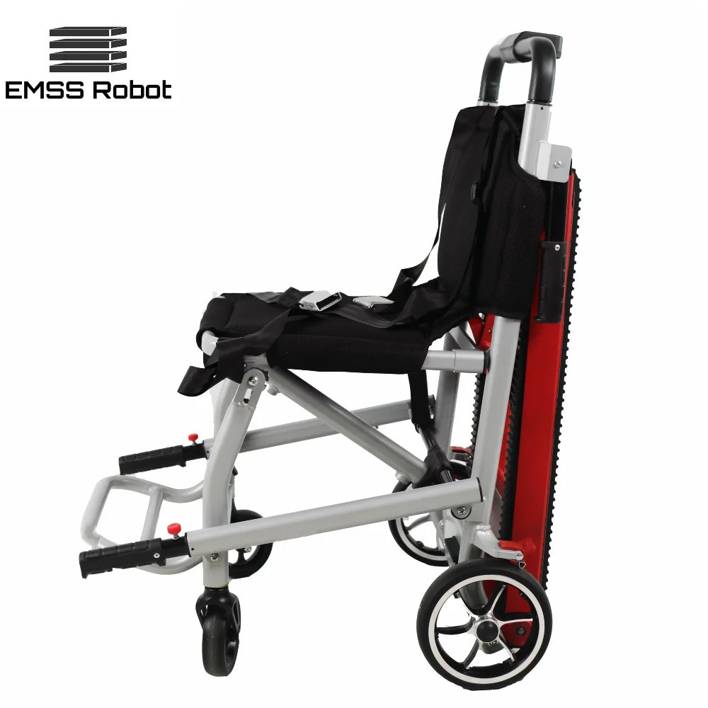 wheelchair Medical Portable Motorized Patient Climbing hydraulic Tracked Wheelchair Aluminium Wheelchair Electric foldable