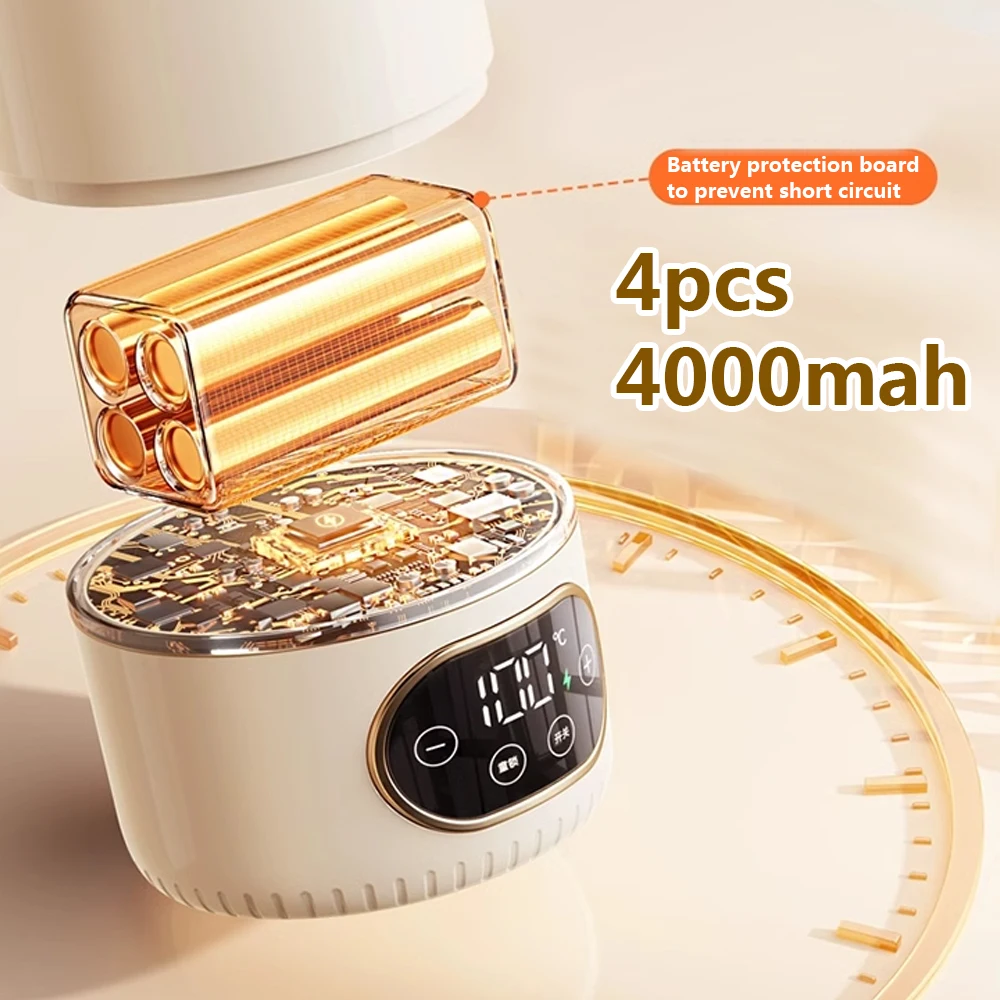 100℃ Electrico mini Tea Kettle Portable Hot Water Bottle Electric Travel Smart Kettle Portable Baby Milk Warmer with Thermos