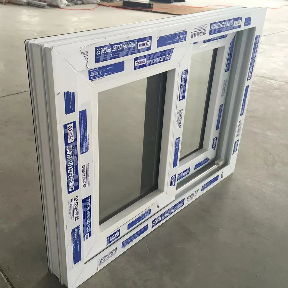 China supplier sliding windows and doors manufacturer direct sale soundproof slide vinyl windows and doors