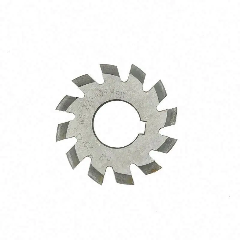 Набор NO.1-NO.8 M1 M2 M3 M4 M5 M6 M8 PA20 градусов CNC HSS модуль редуктора фрезерные станки режущие инструменты 8 шт.