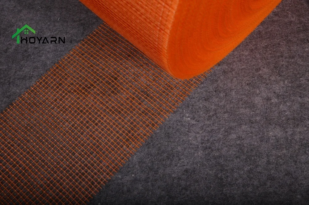 plain weave fiberglass mesh cloth 4*4 5*5mm fiberglass mesh  orange glass fiber mesh