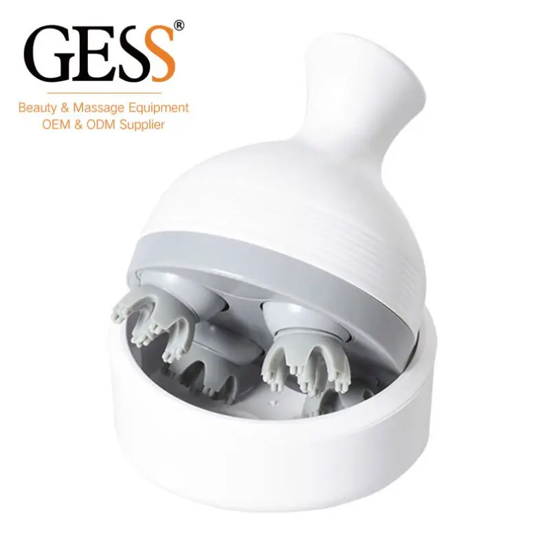 GESSW068 Massage Brush Head Silicone Comb Electric For Body Vibrating Growth Claw With Octopus In Hair