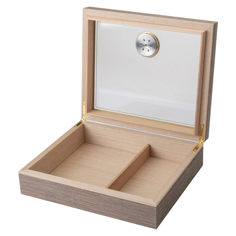 Luxury Walnut Cigar Storage Box Cedar wood Cigar Preserve Case