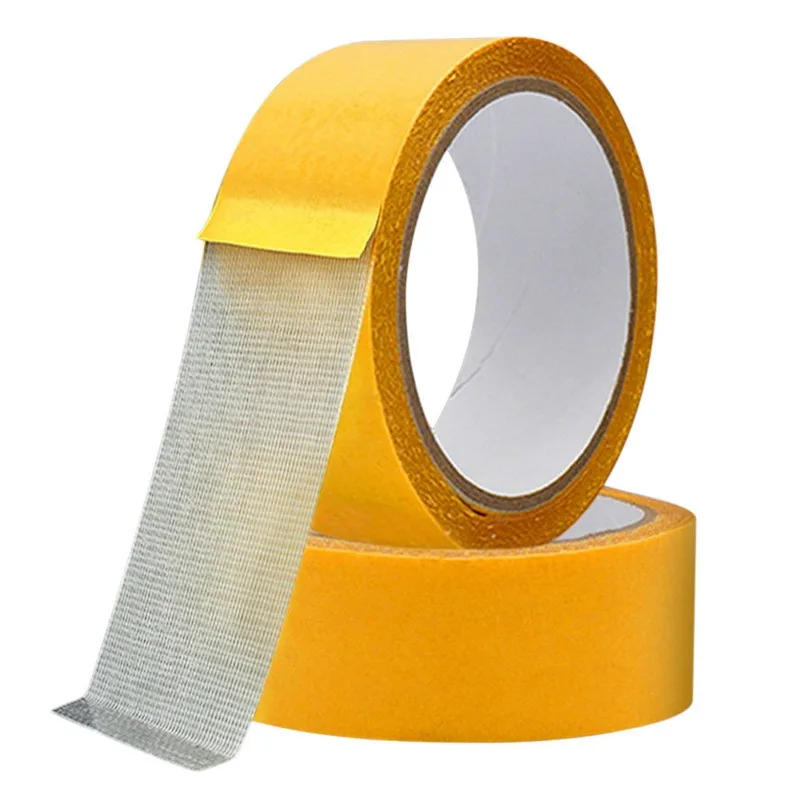 Прочная фиксация двухсторонней тканевой базовой ленты, полупрозрачная сетчатая водонепроницаемая клейкая лента высокой вязкости, не оставляющая следов