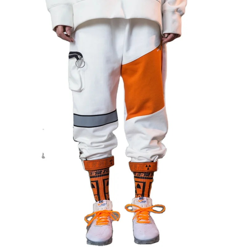 Wholesale Fitness Casual Sweat Pants Slim Joggers Nylon Fastener Tape Popular Trouser Mens Fashion Pants With Pockets