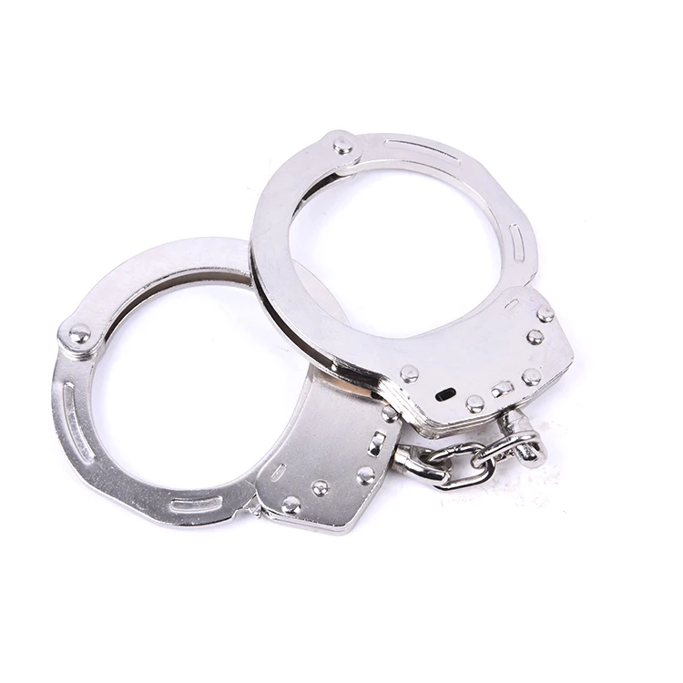 Professional customization high-quality materials police military carbon steel handcuffs