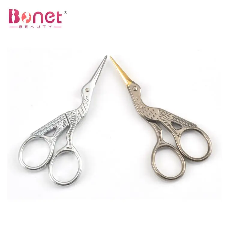 Wholesale Stainless Steel Cosmetics Makeup Beauty Instrument Scissor Face Beauty Equipment Pruning Scissors