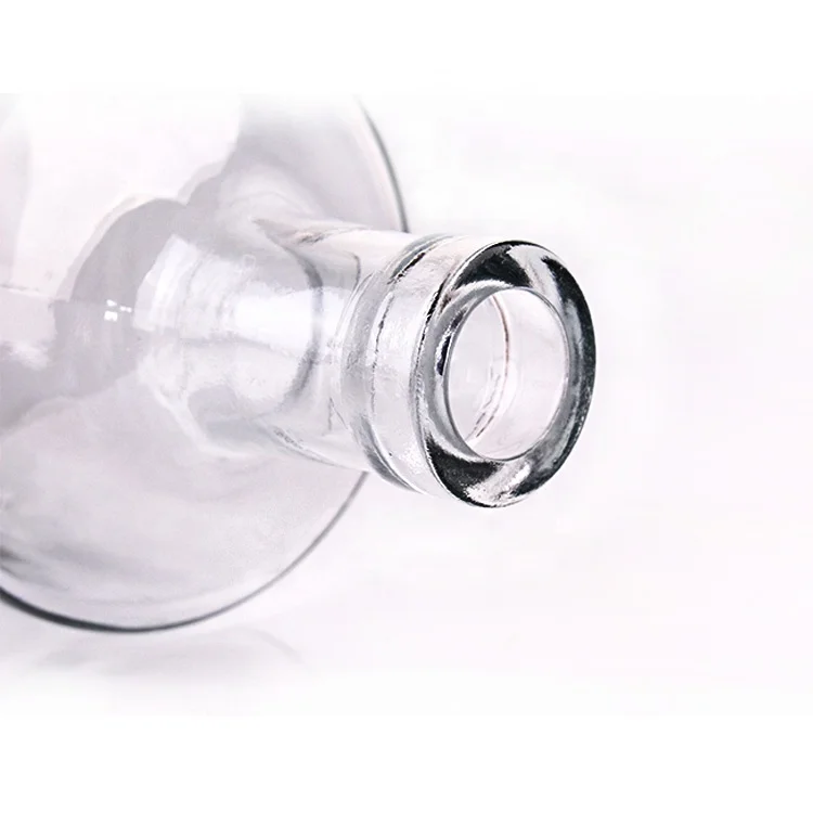 750ml Empty Liquor Glass Bottle Thick bottom Wine Bottle