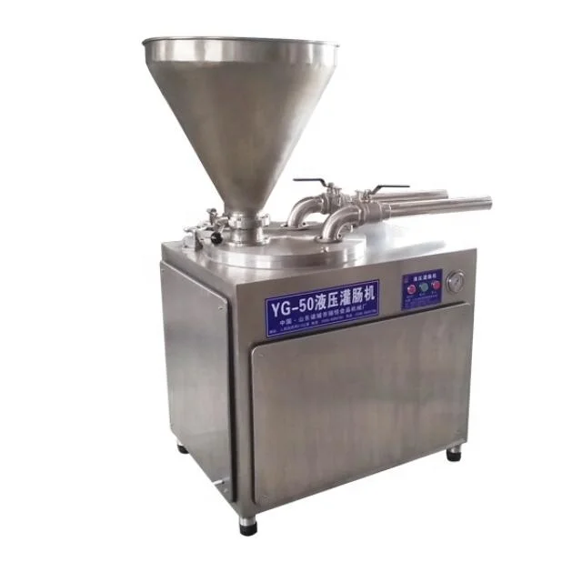 Hydraulic meat sausage filler sausage filling machine automatic sausage stuffer machine