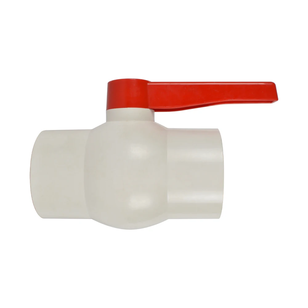 PVC Plastic Socket x Socket Ball Valve