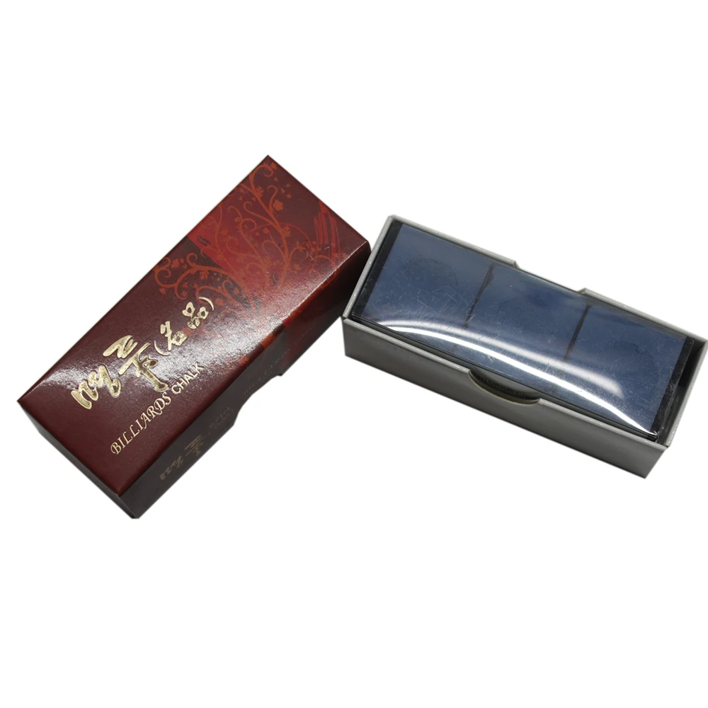 Hot sale High Quality professional 3pcs per box billiard chalk pool cue chalk