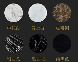 Luxury console tables marble hallway table modern entrance table  with stainless steel base home furniture